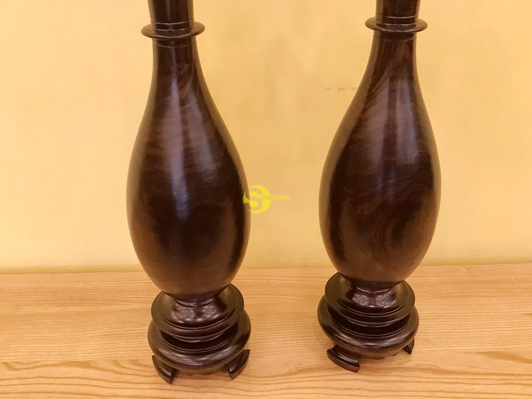 Декоративная Тыква из натурального дерева