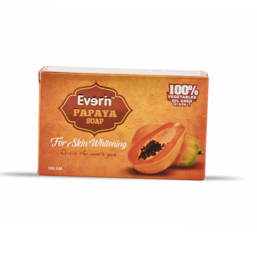 Organic natural anti whitening bath bar toilet soap papaya soap bar