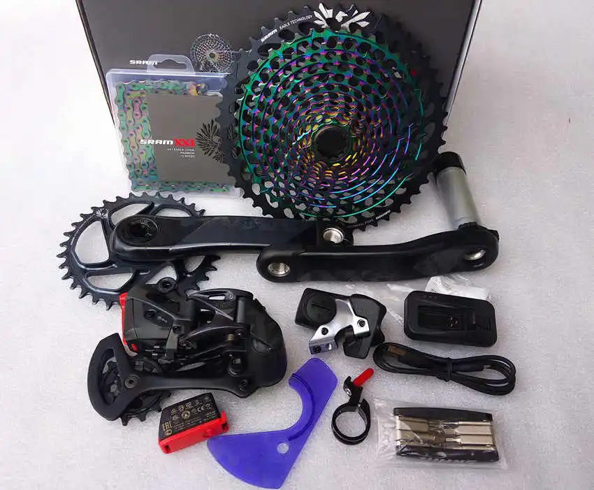NEW SRAMs XX1 Eagle AXS Electronic Groupset 175mm Boosts 34t DUB Crank 12 Speed
