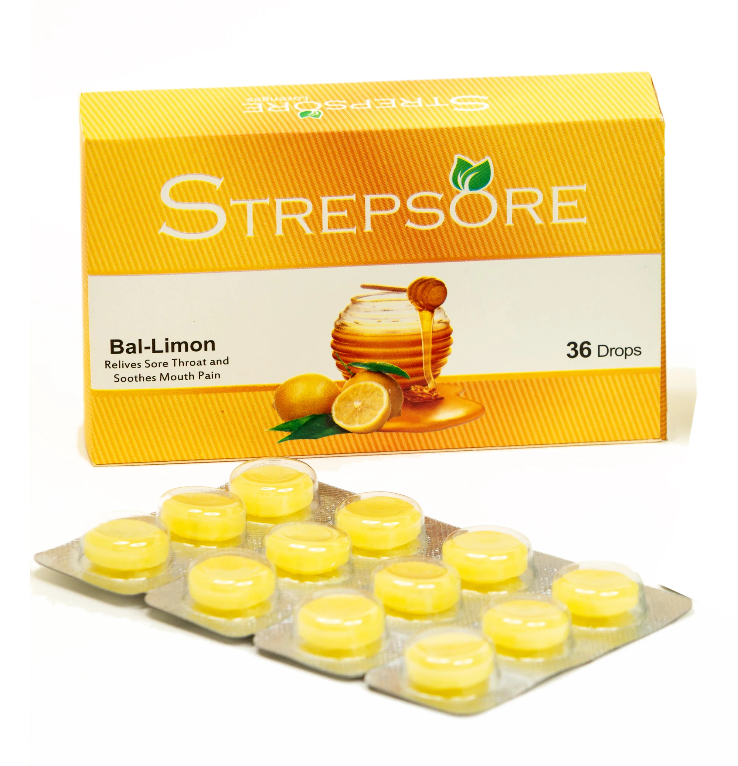 
Strepsore throat lozenges 