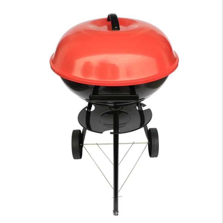 Настольный 14 дюймовый Штатив для барбекю, портативный чайник, гриль, уголь, яблоко, Грили для барбекю