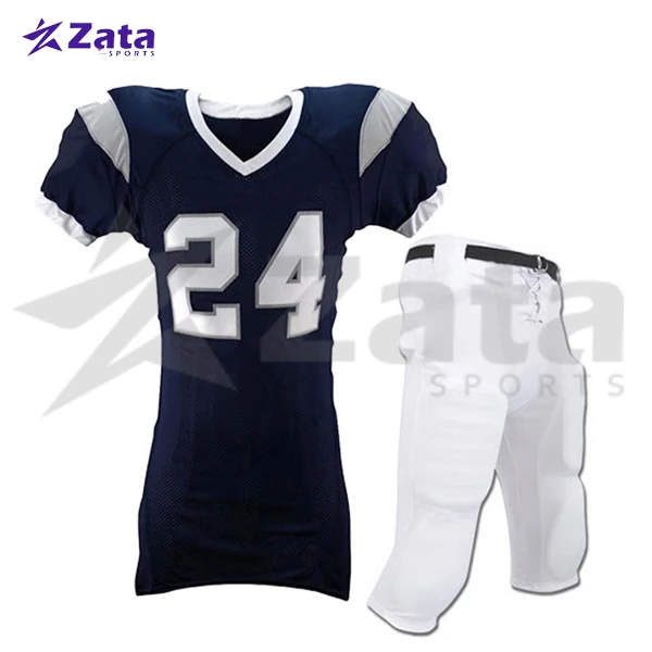 Спортивная одежда унисекс снасть саржа Джерси для американского футбола Регулируемая Стандартная посадка качественная форма