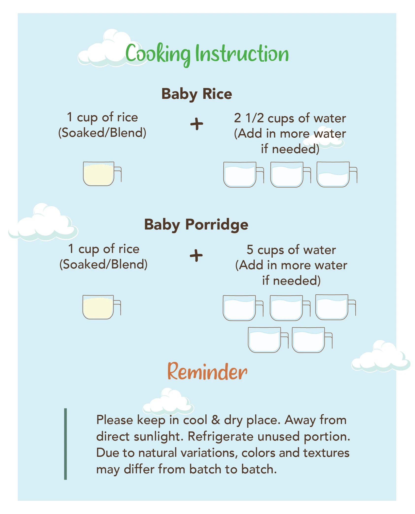 Легко усваивается 100% Органический Детский белый рис с органическим киноа и просо детское питание Омега 3