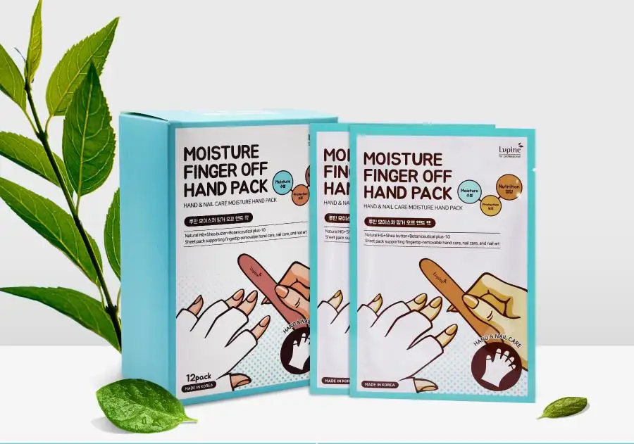 Lipine перчатки для рук от miisture Корейская популярная маска увлажняющие хлопковые с кремом