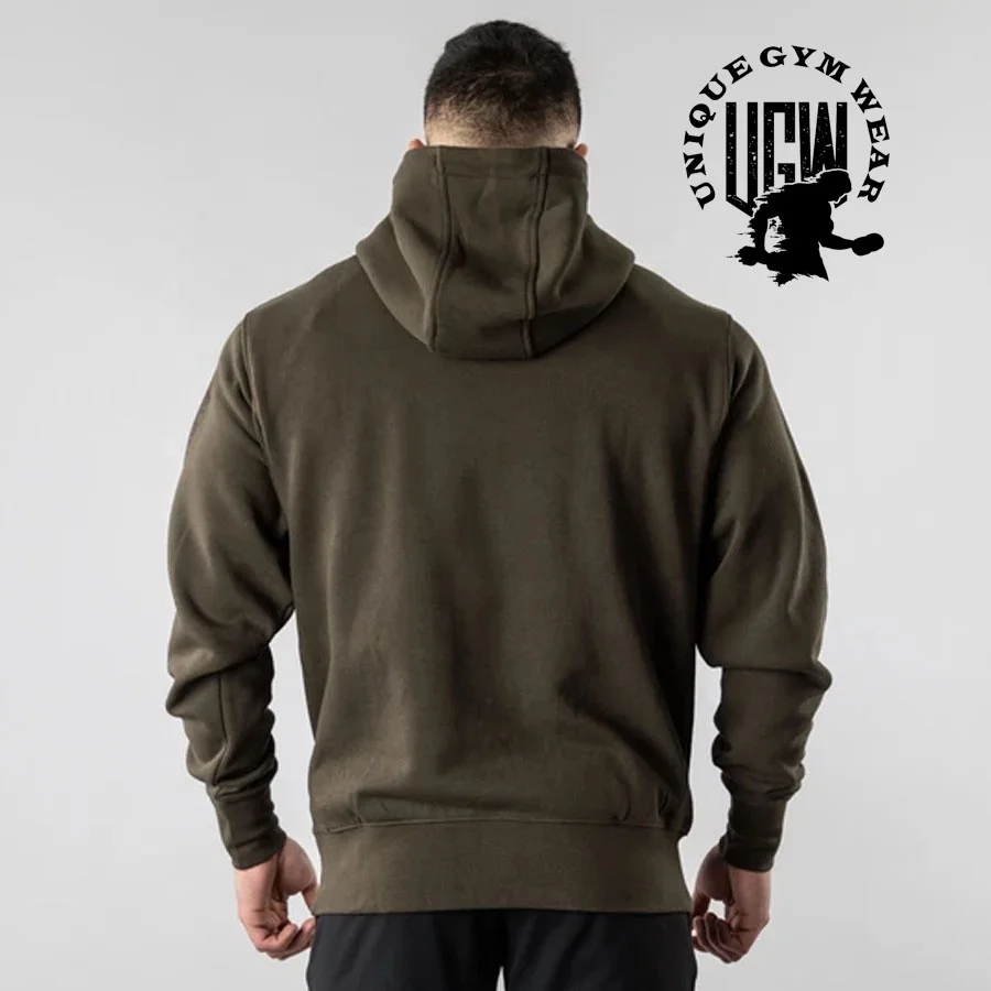 Wholesale Custom Logo Men Fitness Gym Hoodie Low MOQ Pullover Men Hoodie In Sports Wear Wholesale Custom Design Latest Style Men