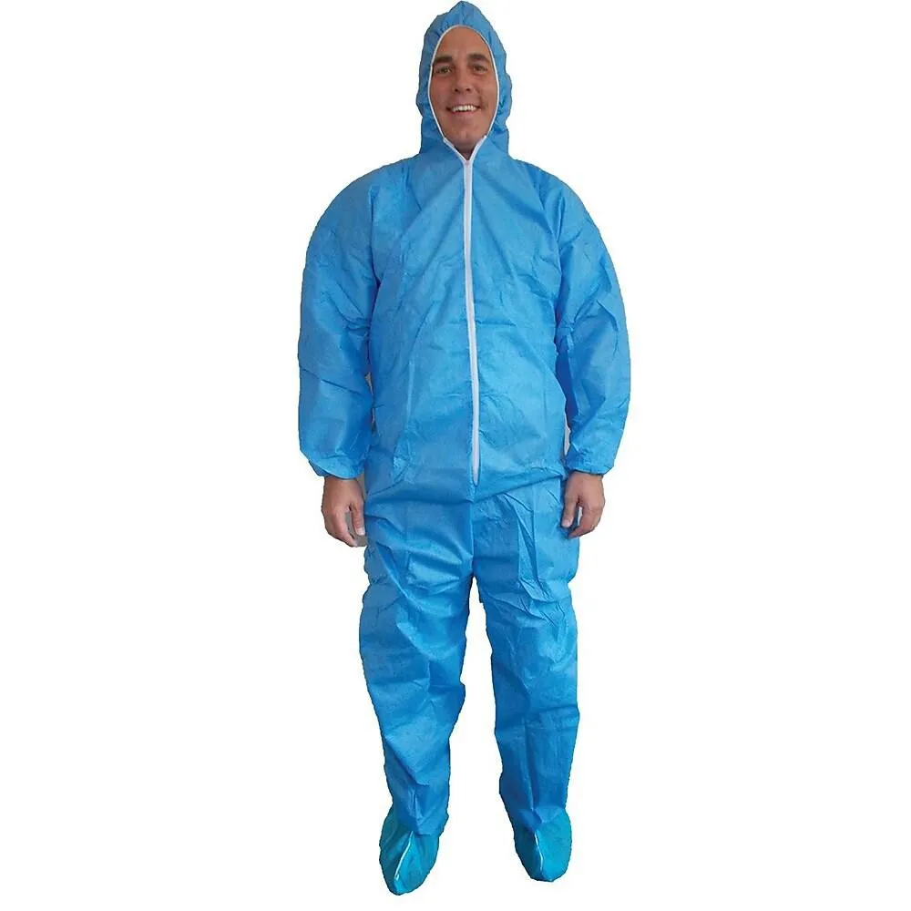 Non-Woven Disposable PP Coverall 40 GSM, Made in Vietnam Product