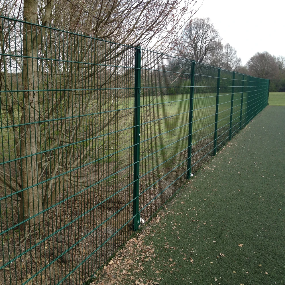High Quality 868 galvanized powder coated  Double Loop Welded Wire Mesh Fence