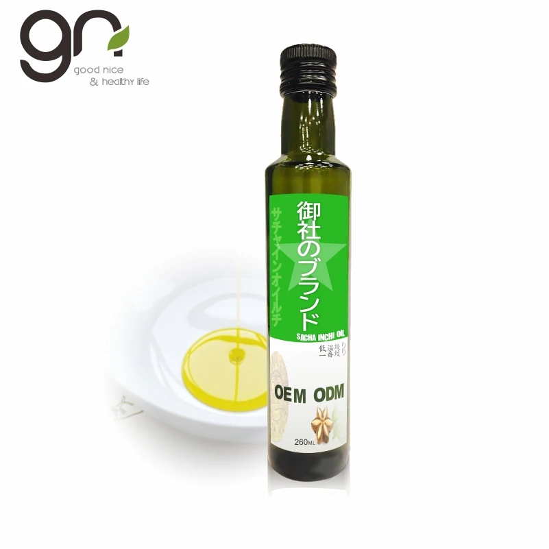 
2021 hot sale home care Sacha inchi oil (260ml bottle) refreshing brain could help hypotensive 