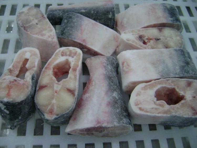 
Vietnam Supplier Freshly frozen basa fish steak/ Pangasius steak/Pangasius chunk 
