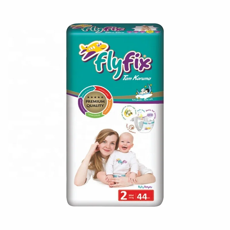Детские подгузники высшего качества с принтом, двойная серия, мини-миди, большой х Большой одноразовый детский подгузник Flyfix, ультра уход, Новинка