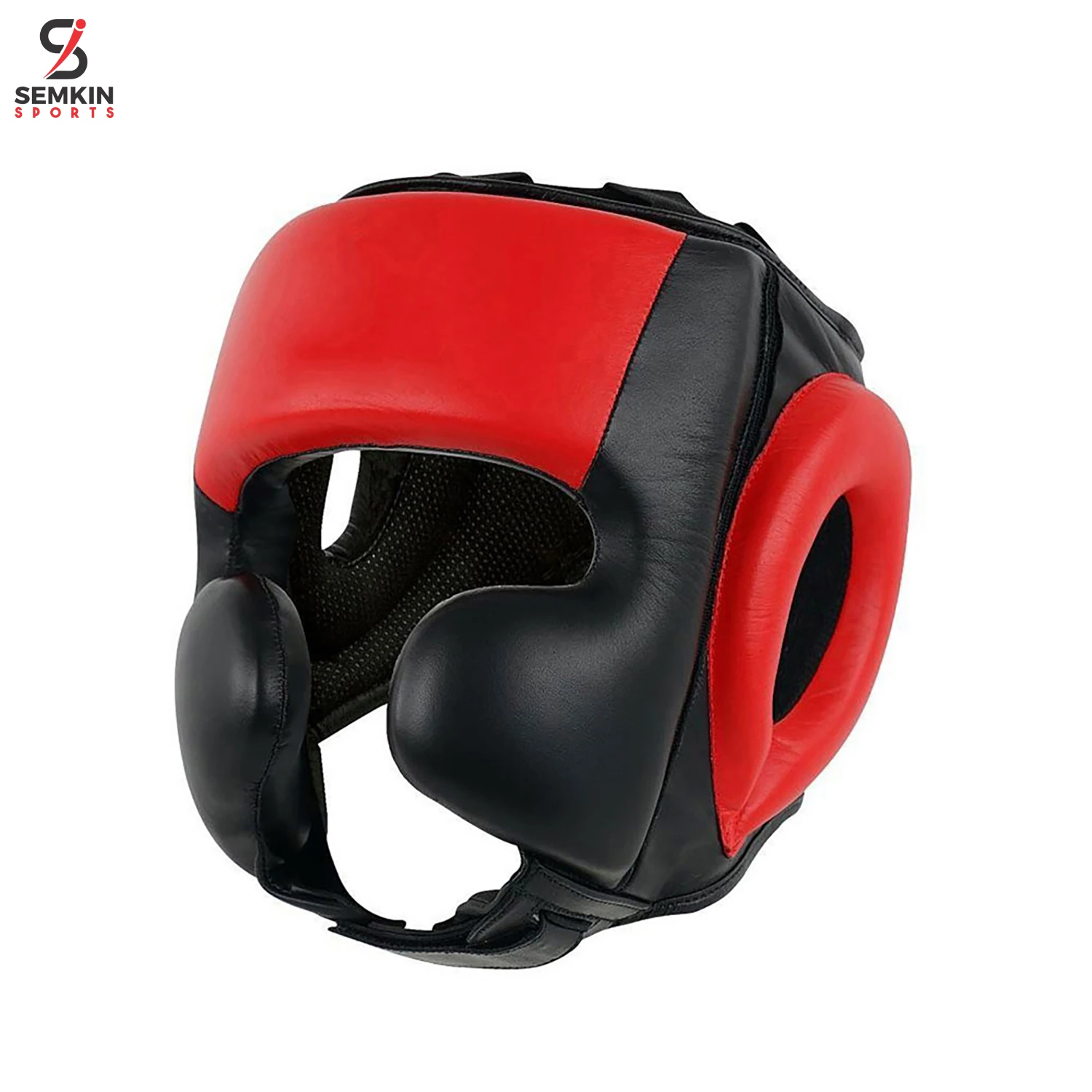 Боксерские Полнолицевые носовые штанги шестеренки для головы из натуральной кожи защита захватывающие щеки головные уборы от производителя боксерского оборудования