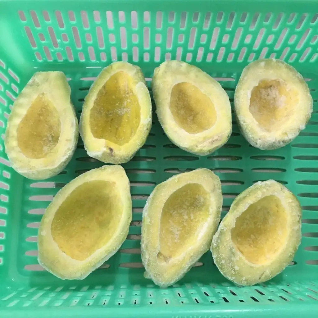 FROZEN AVOCADO PUREE  DICE CHUNK FROM VIETNAM