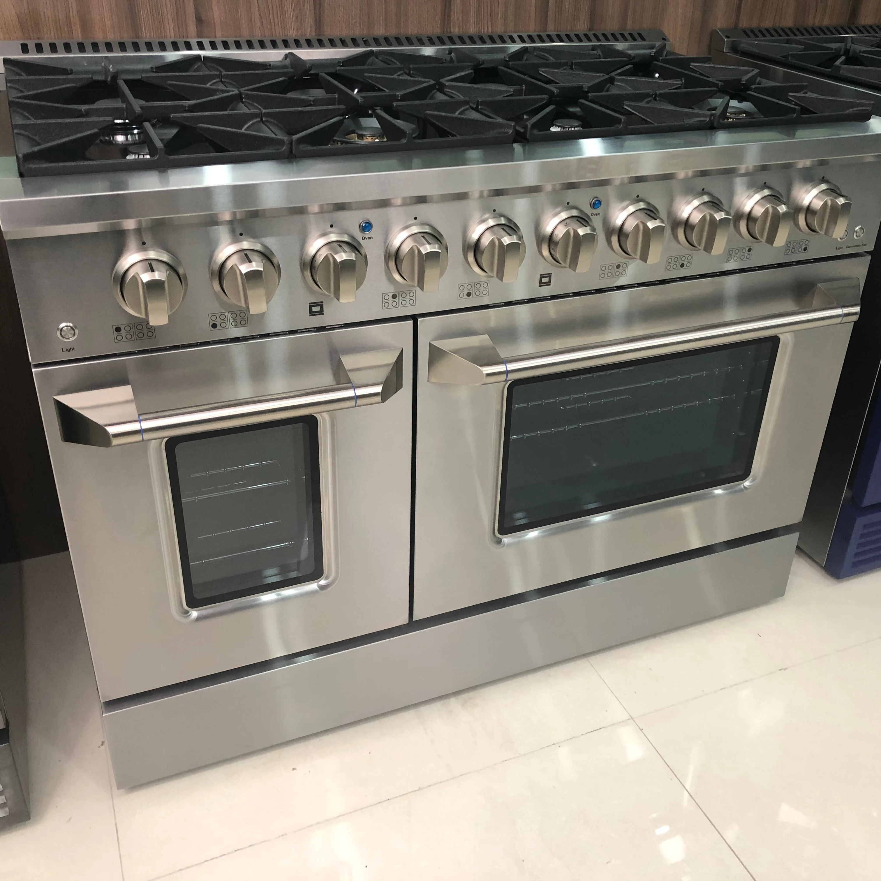 SENG ETL certified commercial blue flame best flame gas stove stand wok cooker propane gas range