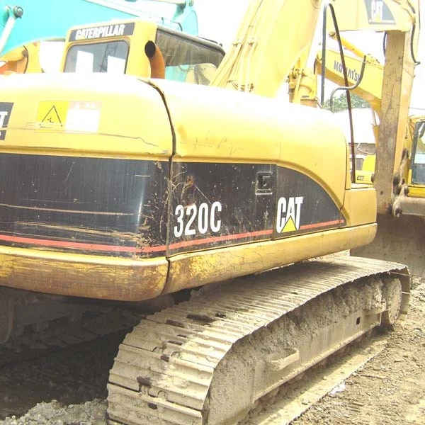 Used Original Japan Caterpillar Excavator 320C Crawler Excavator in Excellent Work Condition