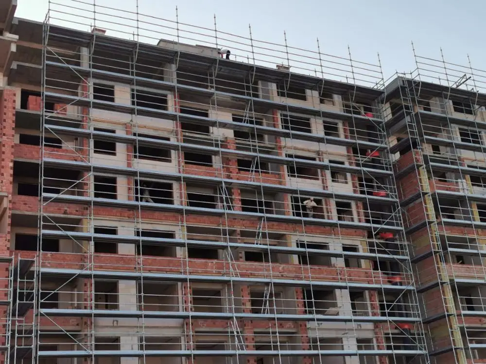 Горячеоцинкованная полная защита кольцевой замок порты Scaff системы строительных лесов (получить