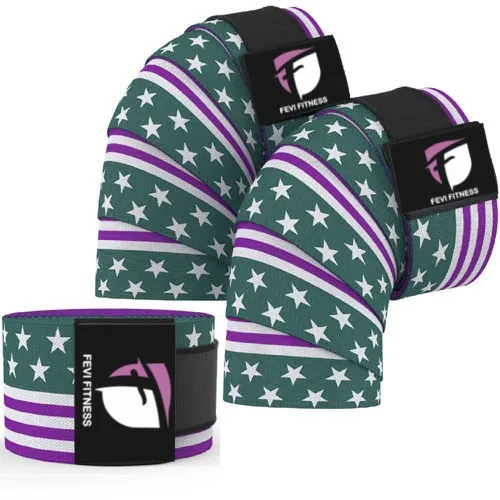 Own Gym Styles Power Weight Lifting Gym Knee Wraps
