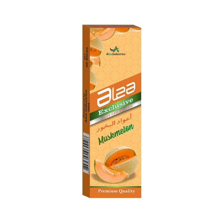 Top Listed Indian Wholesale Exporter of 100% Handmade Muskmelon Aromatic Perfume Incense Sticks