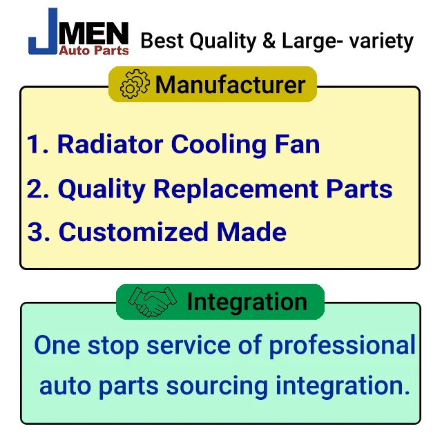 68249185AA Jmen Cooling Fan for Jeep Compass II 18- Module Radiator