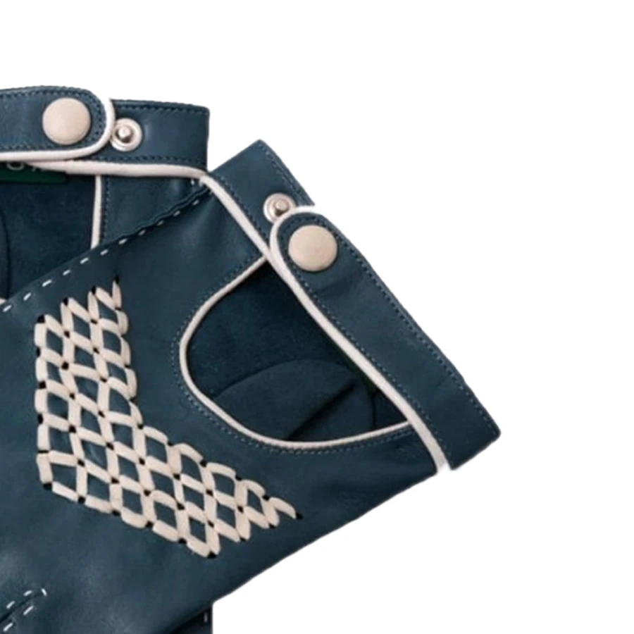 Кожаные Нескользящие перчатки для вождения мужчин и женщин с мягкой текстурой