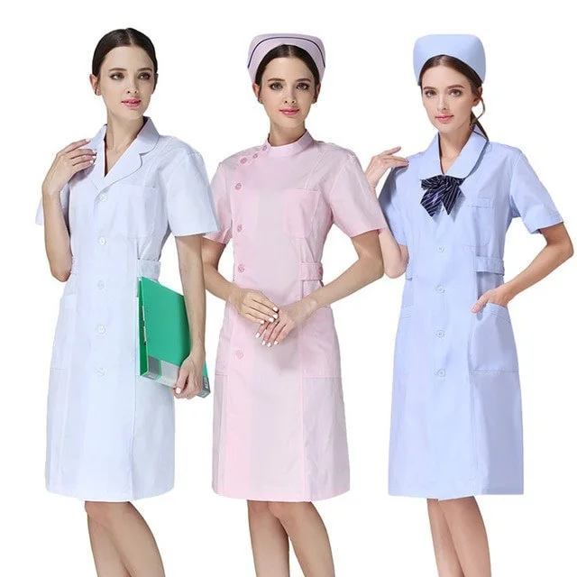 Custom Nursing Uniforms Doctor Coats Wholesale Hospital Uniform Scrub Suit Sets Nurse Lab Coats