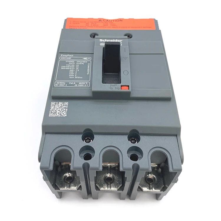 MCCB OEM/ODM Manufacturer 30 Amp 40 Amp Easypact EZC EZC100F 3P Molded case circuit breaker
