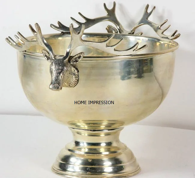 Antler Stand Reindeer Wine Bucket Parties Wedding Large Wine Buckets Tall Stand Wine Buckets