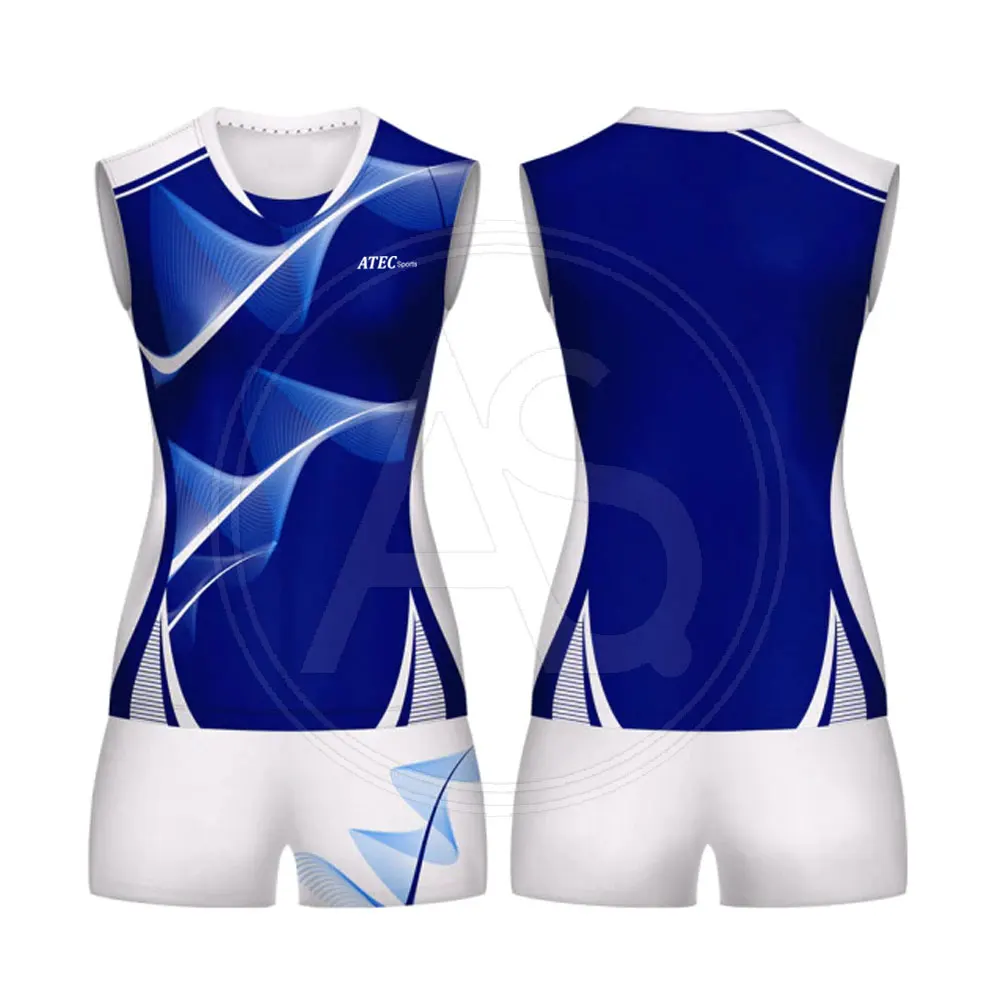  Обычные Дышащие стильные женские платья для нетбола униформа волейбола оптовая продажа