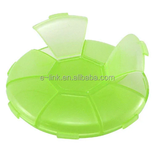 Round Pillbox For Pharmacy Promotional Gift