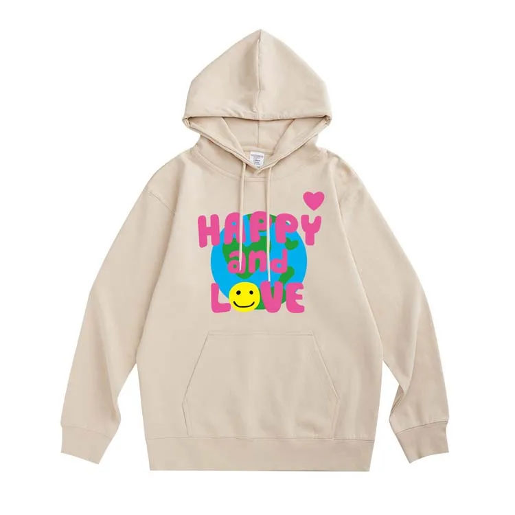 Wholesale Hoodie Manufacturers Foam Puff Print Sweat Shirts Custom 3D Logo Printed Mens Screen Printing Hoodie