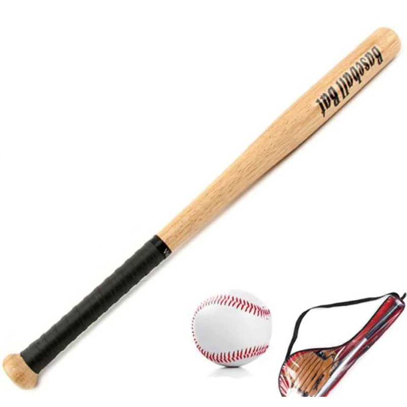 
Высококачественная деревянная бейсбольная бита 54 см, бейсбольная бита для самообороны, уличная спортивная бейсбольная бита 