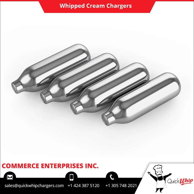  Global Dealer of Widely Compatible N2O Cream Whipper Cartridges for all