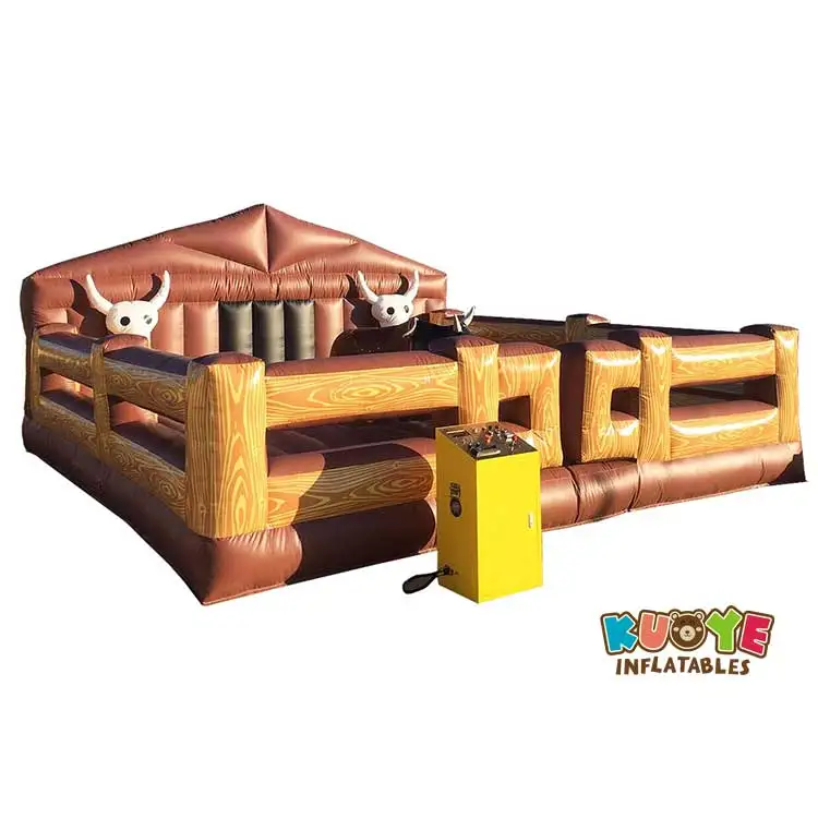 Inflatable mechanical rodeo-Bull, Mechanical Bull, inflatable outdoor mechanical ride