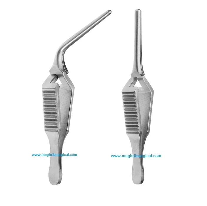 Diethrich Mini Bulldog Clamp Straight jaw size 8mm Leanght 50mm pressure 50gr Surgical Instruments Manufacturer And Exporter