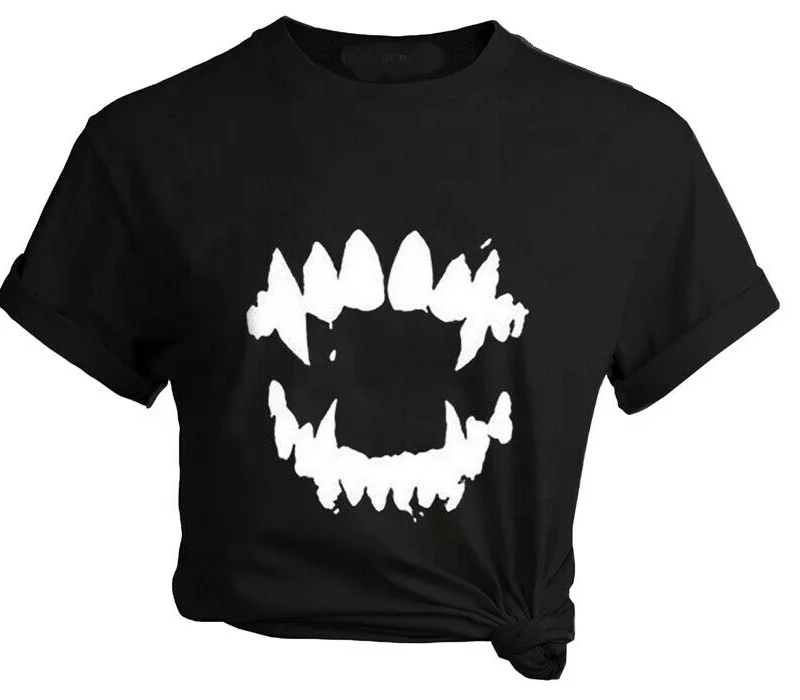 Breathable Cotton tee Oversized womens v neck short sleeve plain t shirt