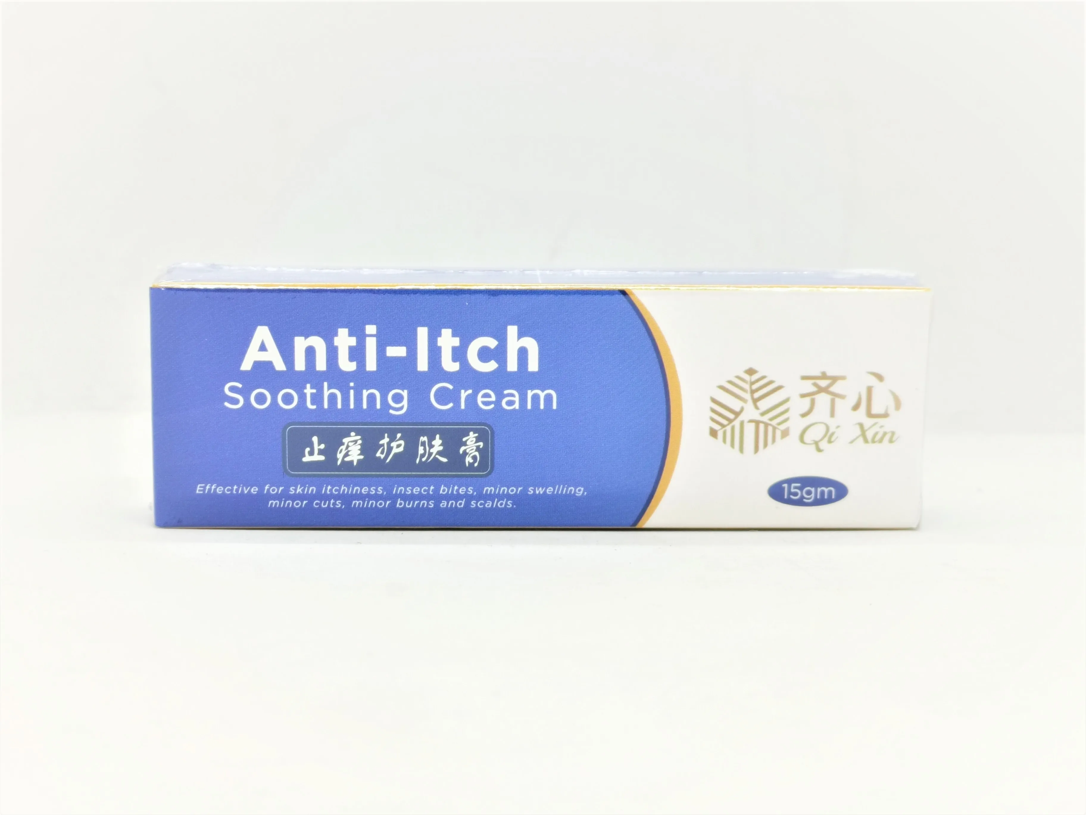 Insect Bites Minor Swelling Minor Cuts Minor Burns Qi Xin Anti-Itch Soothing Cream 15gm Skin Care Cream From Singapore