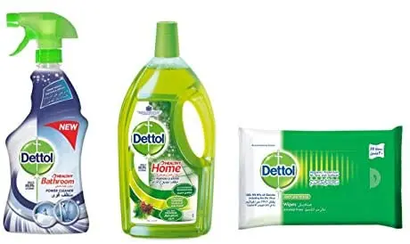 
Dettol Anti-Bacterial Multi Action Cleaner Atlantic Fresh, 440ml (Pack of 2) 