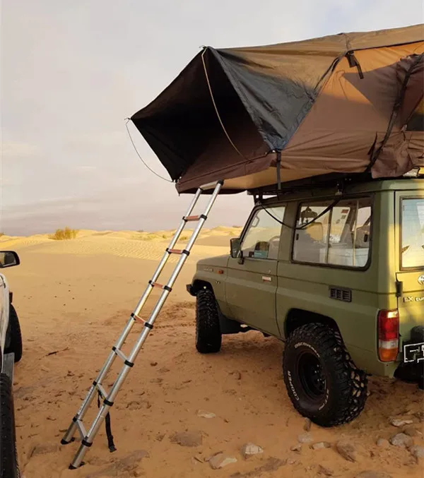 4wd HARD SHELL CLAMSHELL ROOF TOP TENT OUTDOOR TRAVELING CAMPING TENT
