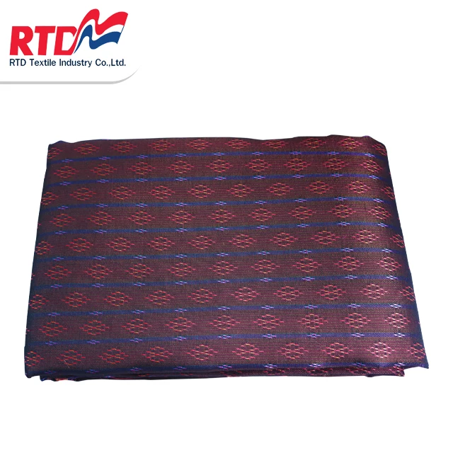 RTD Thai Traditional 100% Polyester Fabric  Uniform, Women Skirts - Red JD 1325