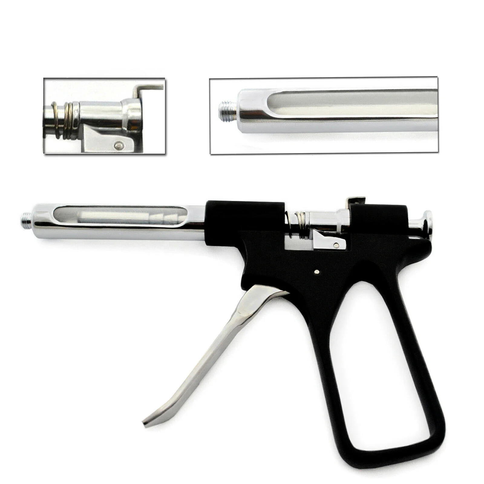 Solid Intraligamental Syringe Gun Style Dentist 2.2ml Surgical Dental Dentist Lab Clinic Hand Tools