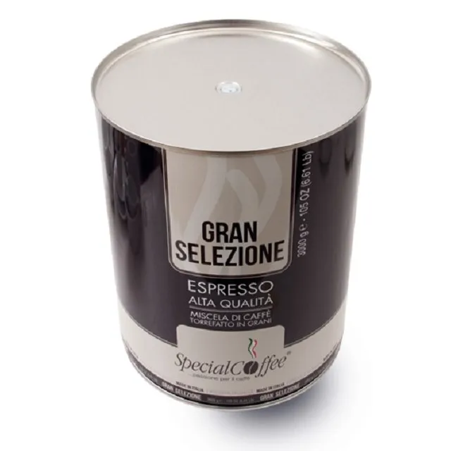 
Italian best quality espresso coffee beans GRAN SELEZIONE 3kg for HORECA 