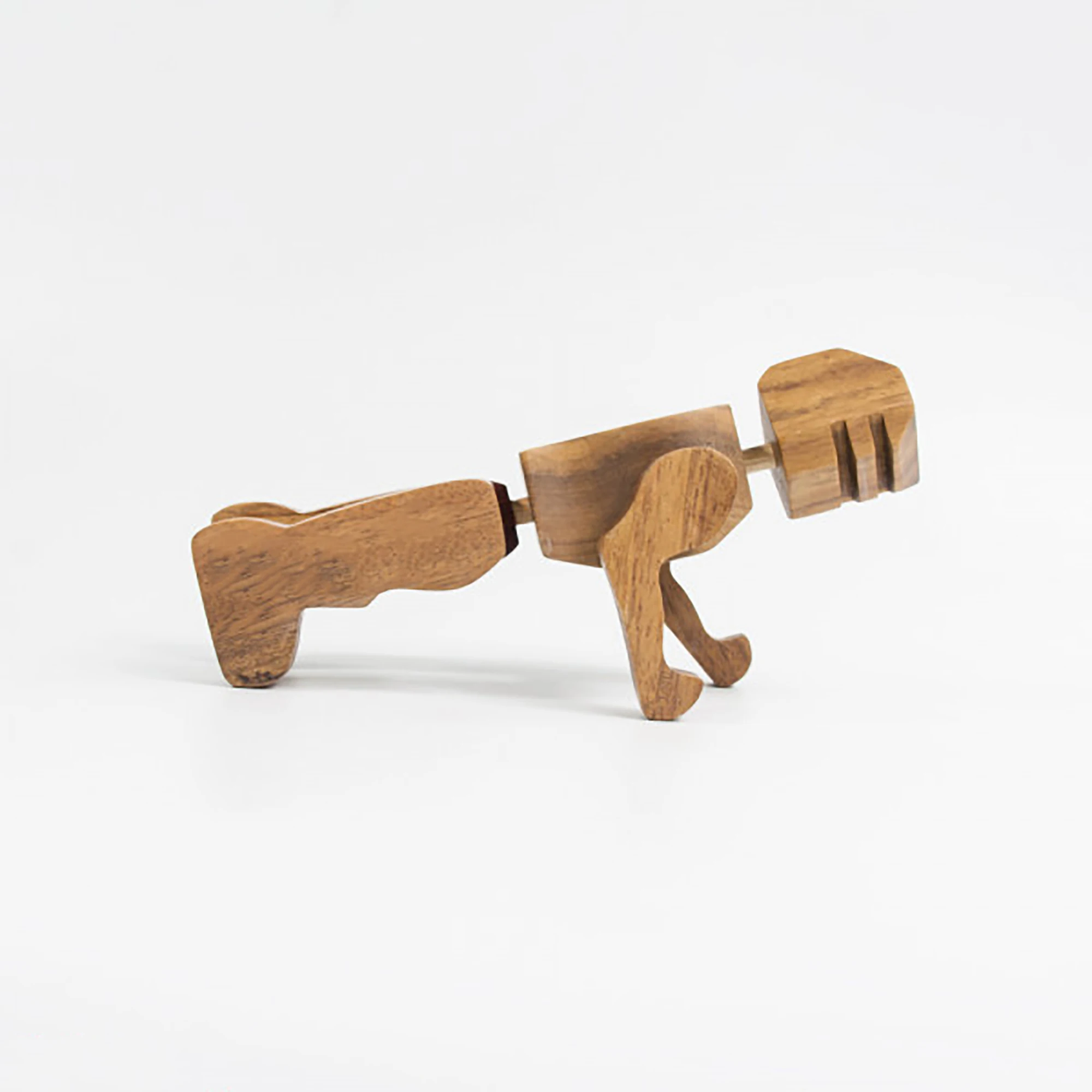 
OEM - ODM Wooden Intelligent Robot - Educational toy DIY wood puzzle- Creative DIY Graffiti activity Figure wooden robot 