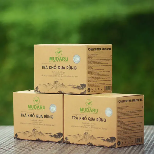 Лес горькая дыня 25 чайных пакетиков безопасный продукт для здоровья травяной чай с горькой дыней из Вьетнама