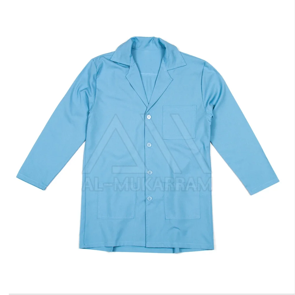 
Customized Pink Hospital Lab Coat For Women Long Sleeve Large Size 