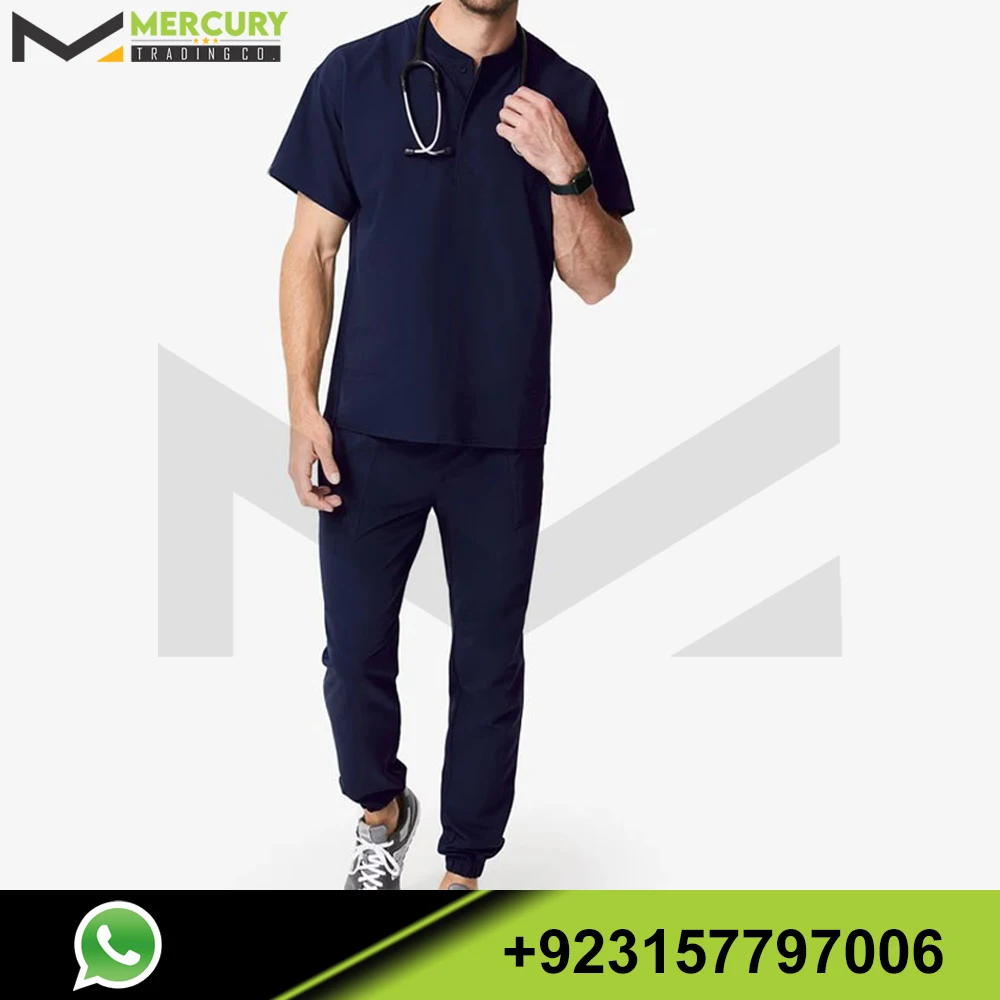 Men Medical Scrubs Uniform Custom Made Wholesale Hospital Staff Uniforms For Men Clothing For Sale