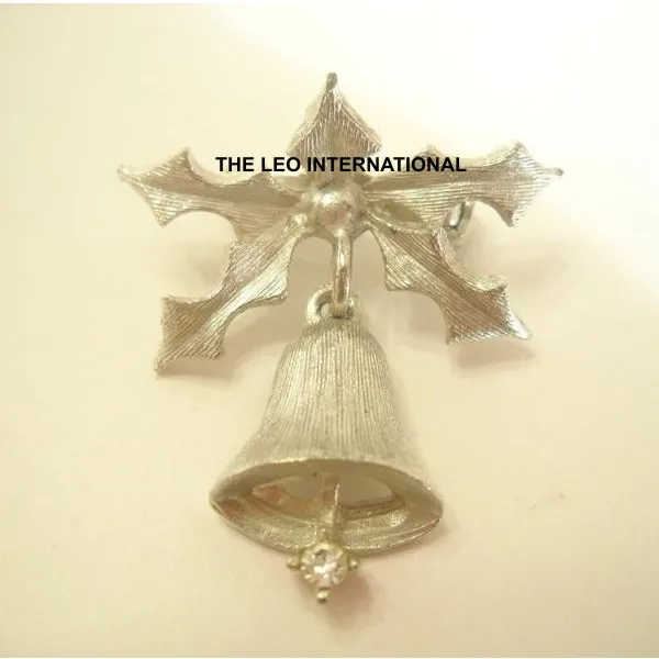 Metal Christmas bells set of 3 golden silver foil finish white thick ropes 2X2X2 and 3X3X3 Inch hanging ornaments festival gifts