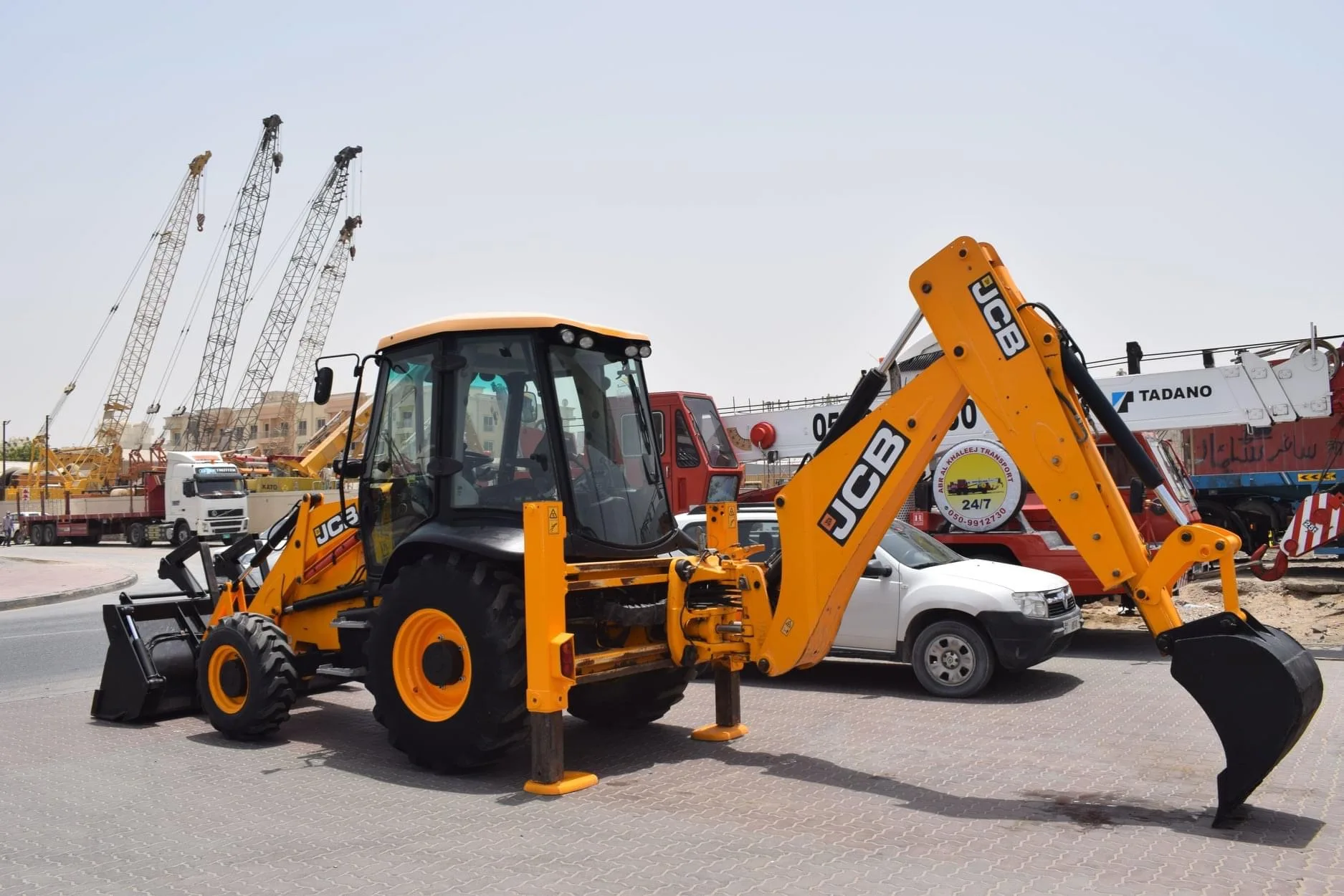 USED JCB 3CX high quality backhoe wheel loader in good condition