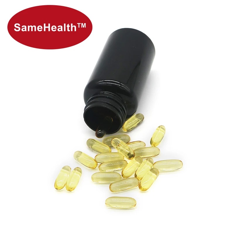 
Private Label Option 1000mg OB Squid Cod Liver Oil Omega 3 Fish Oil Soft Gelatin Capsule 