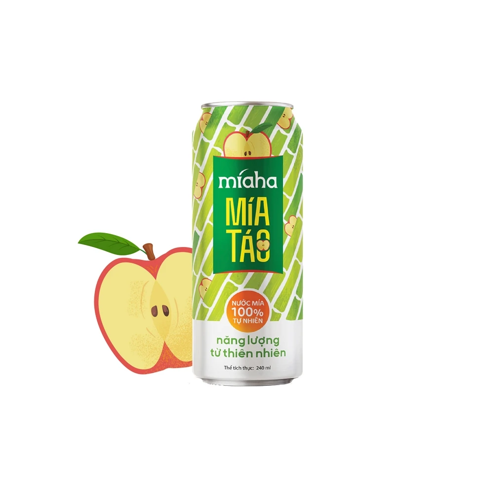 Premium Quality Sugar Cane Juice Fruit Sugar Cane Juice with Apple MIAHA Sugar Cane Juice From Vietnam
