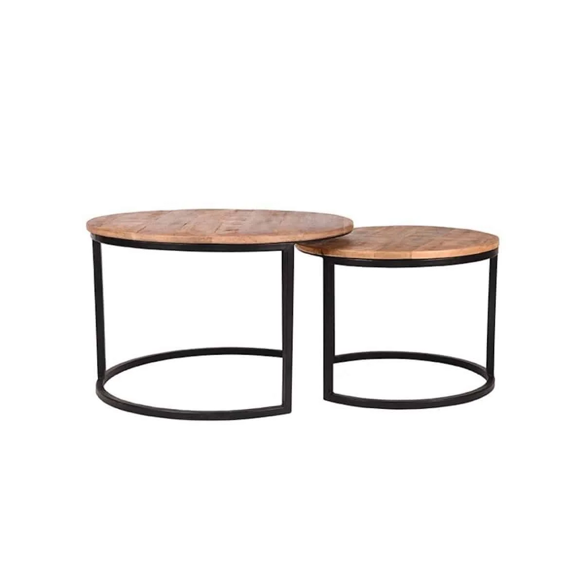 Trending Interior Decoration Table Wooden Top With Metal Legs Sobro Smart Coffee Table Side Flower Vase Table Custom Size Bulk