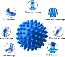 Massage Ball - Spiky for Deep Tissue Back- Your Compact Muscle Roller